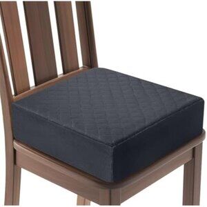 Booster Seat Cushion for Adults Memory Foam Chair Pad Office Car Wheelchair Blac